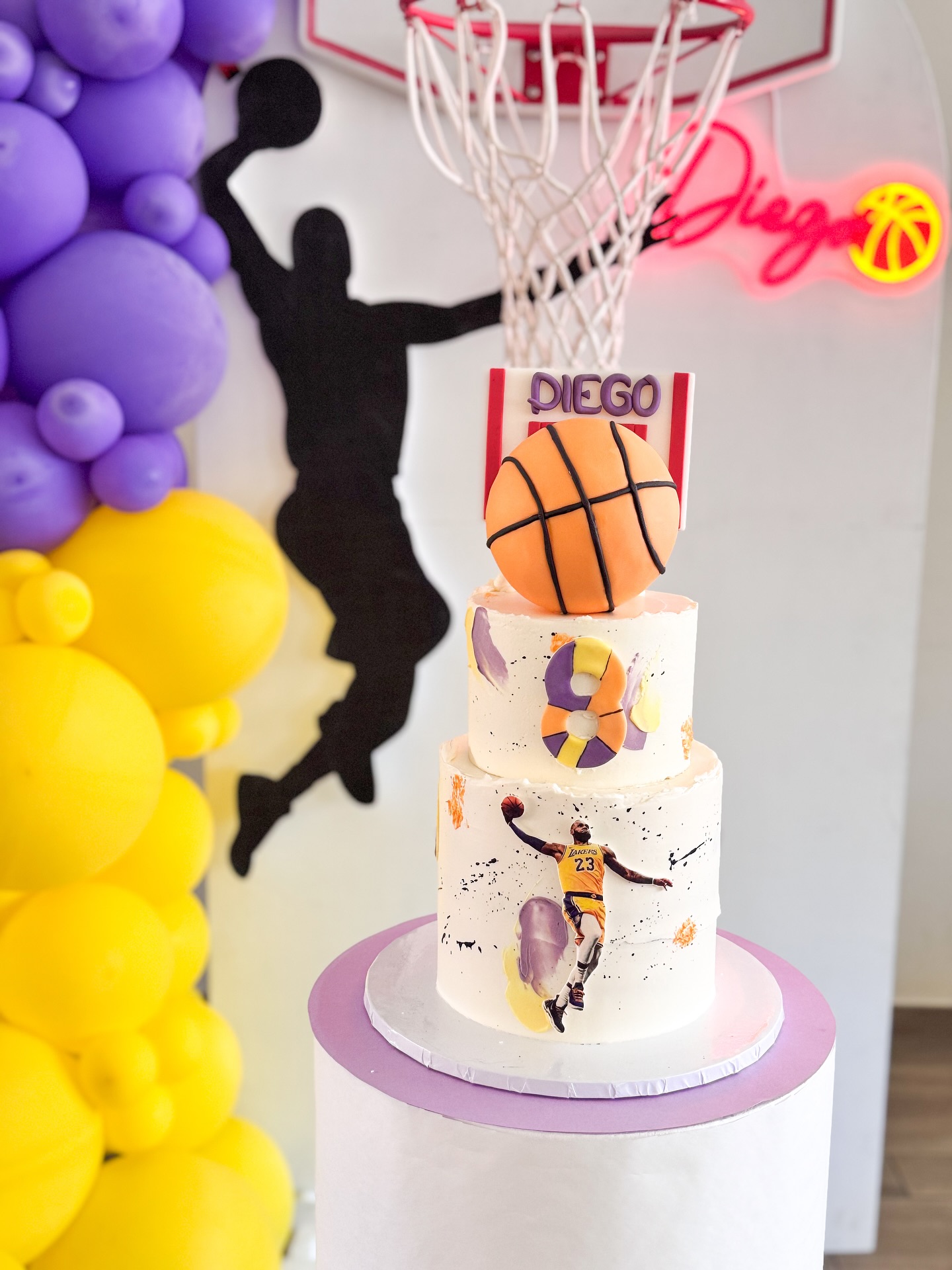 Una festa a tema basket — Ciafa’s Cake