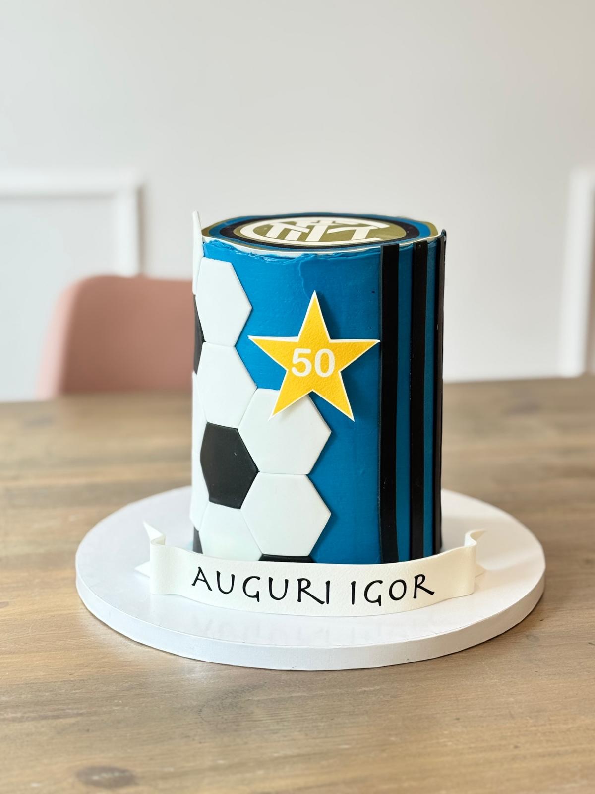 Un compleanno a tema calcio — Ciafa’s Cake